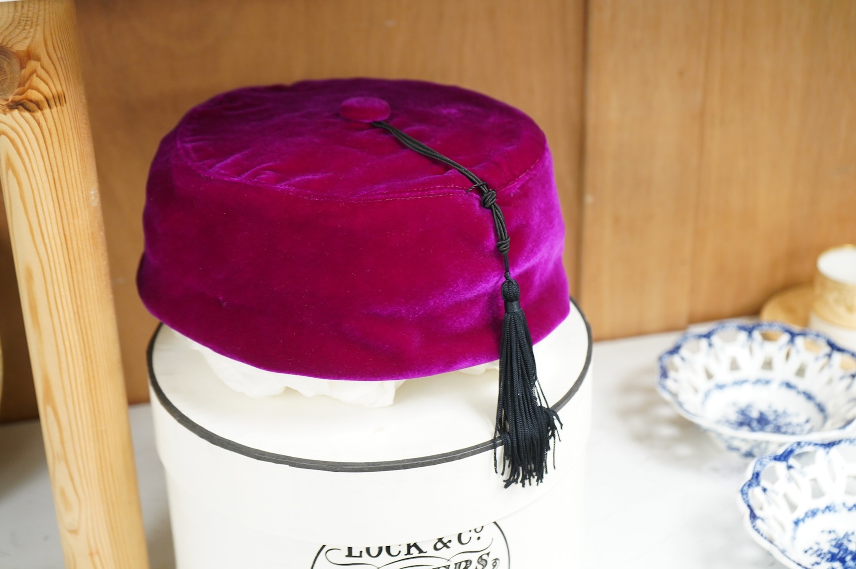 A Lock & Co. boxed ‘sleeping hat’